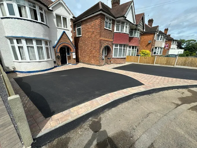 PT Paving completed driveway detail